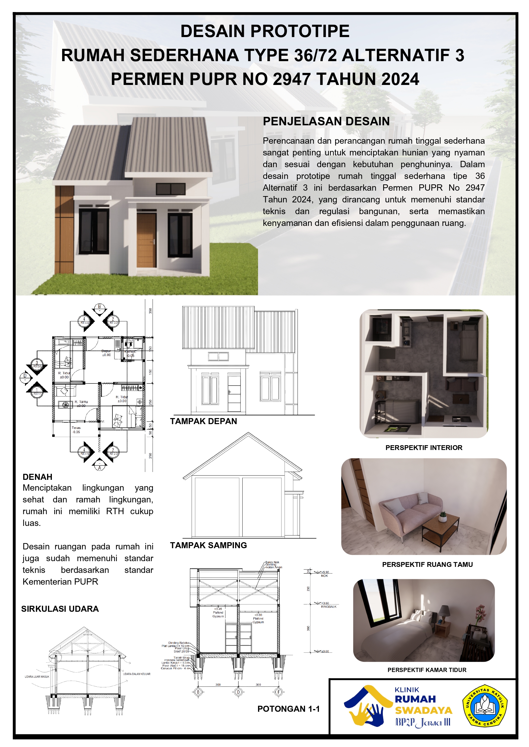TIPE 36/72 ALTERNATIF 3